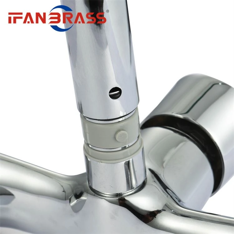 double handle shower faucet