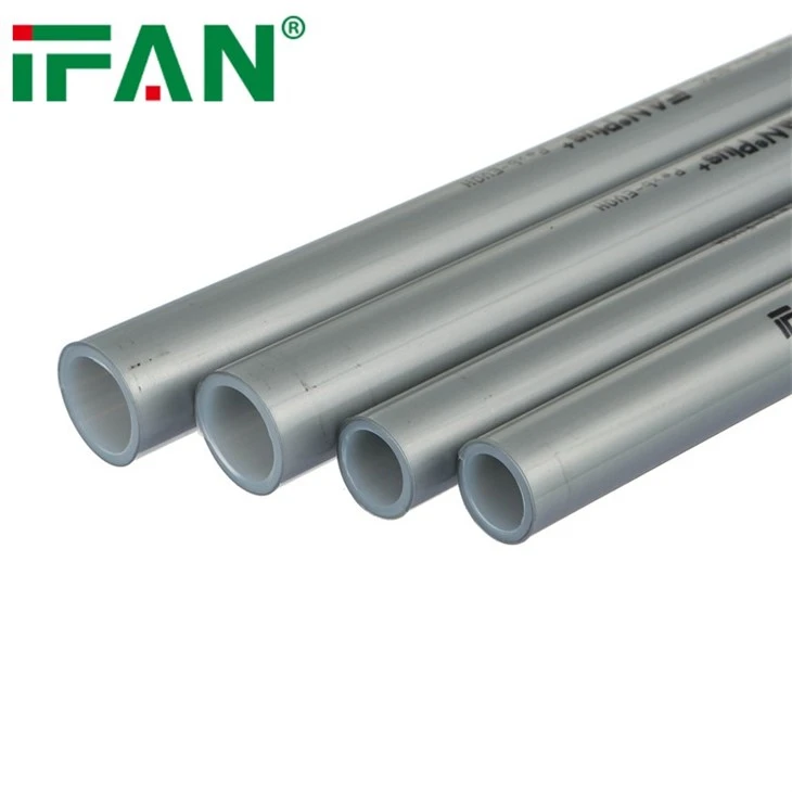 grey pex pipe