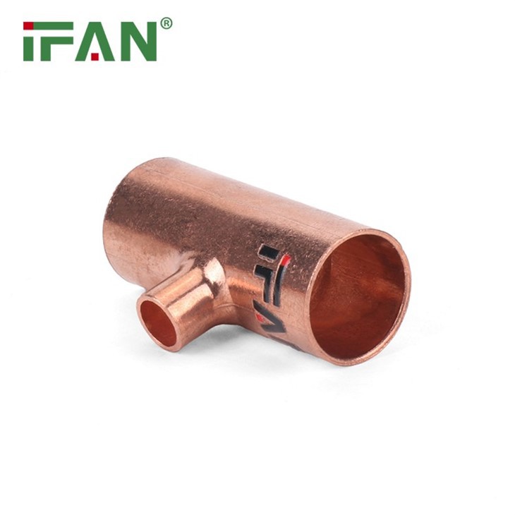 Copper tee