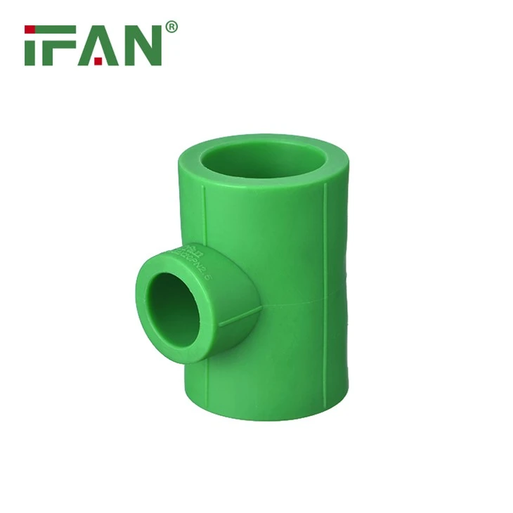 IFAN Green Pure Plastic Reduce Tee PPR Fitting