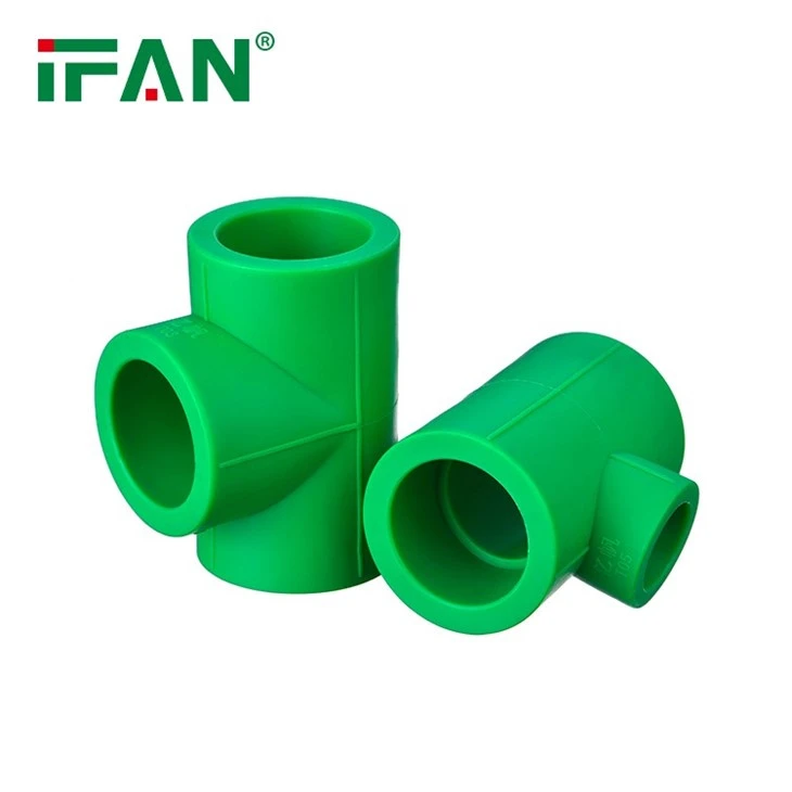 IFAN Green Pure Plastic Reduce Tee PPR Fitting