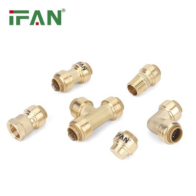 IFAN Brass Shark Bite Fittings IFAN Brass Shark Bite Fittings