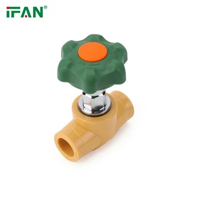Ifan ISO 15874 Yellow PPR Stop Valve